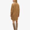 Abito maglione con scollo a V