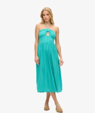 Abito midi con cut-out
