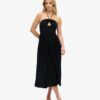 Abito midi con cut-out