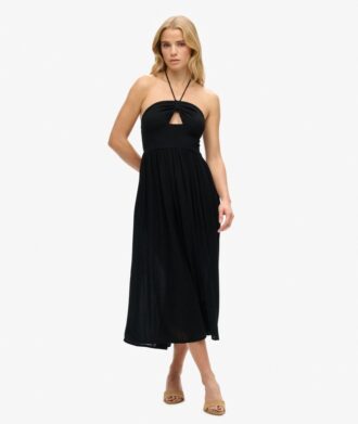 Abito midi con cut-out