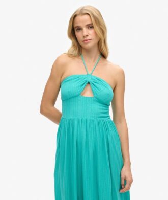 Abito midi con cut-out