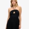 Abito midi con cut-out