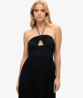 Abito midi con cut-out