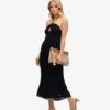 Abito midi con cut-out