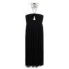 Abito midi con cut-out