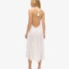 Abito midi con scollo all’americana