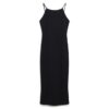 Abito midi in jersey con retro in pizzo Abito midi in jersey con retro in pizzo