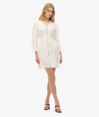 Abito mini con scollo a V Ibiza