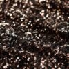 Abito mini senza maniche con paillettes e linea ad A