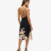 Abito sottoveste midi con stampa