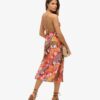 Abito sottoveste midi con stampa