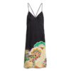 Abito sottoveste midi con stampa