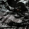 Abito T-shirt con paillettes e collo alto Abito T-shirt con paillettes e collo alto
