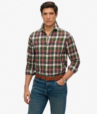 Camicia a quadri Vintage in Organic Cotton