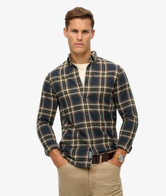 Camicia a quadri Vintage in Organic Cotton