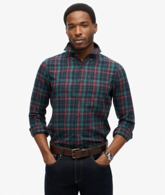 Camicia a quadri Vintage in Organic Cotton