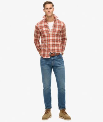 Camicia a quadri Vintage in Organic Cotton