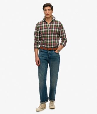 Camicia a quadri Vintage in Organic Cotton