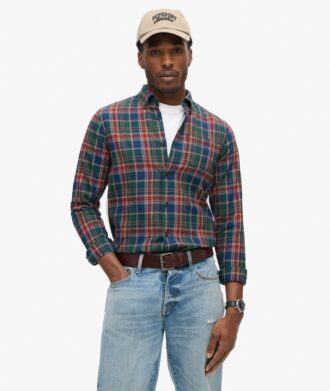 Camicia a quadri Vintage in Organic Cotton