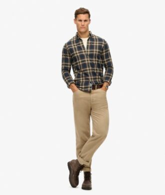 Camicia a quadri Vintage in Organic Cotton