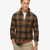 Camicia da boscaiolo in cotone a maniche lunghe