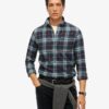 Camicia da boscaiolo in cotone a maniche lunghe