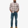 Camicia da boscaiolo in cotone a maniche lunghe