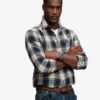 Camicia da boscaiolo in cotone a maniche lunghe