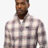 Camicia da boscaiolo in cotone a maniche lunghe