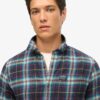Camicia da boscaiolo in cotone a maniche lunghe