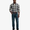Camicia da boscaiolo in cotone a maniche lunghe