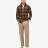 Camicia da boscaiolo in cotone a maniche lunghe