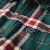 Camicia da boscaiolo in cotone a maniche lunghe