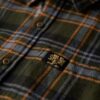 Camicia da boscaiolo in cotone a maniche lunghe