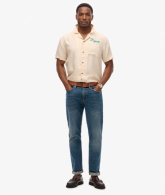 Camicia da bowling Vintage a maniche corte in pantaloncini