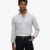 Camicia elegante in cotone a maniche lunghe