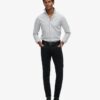 Camicia elegante in cotone a maniche lunghe