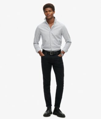 Camicia elegante in cotone a maniche lunghe