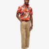 Camicia hawaiana a maniche corte