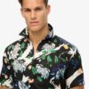 Camicia hawaiana a maniche corte