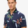 Camicia hawaiana a maniche corte