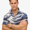 Camicia hawaiana a maniche corte
