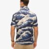 Camicia hawaiana a maniche corte