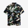Camicia hawaiana a maniche corte
