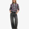 Camicia in flanella a quadri da boscaiolo