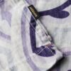 Camicia in lino stampata con colletto aperto