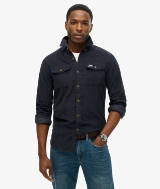 Camicia in velluto a coste dal taglio comodo Trailsman