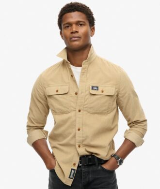 Camicia in velluto a coste dal taglio morbido Trailsman