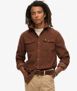 Camicia in velluto a coste dal taglio morbido Trailsman