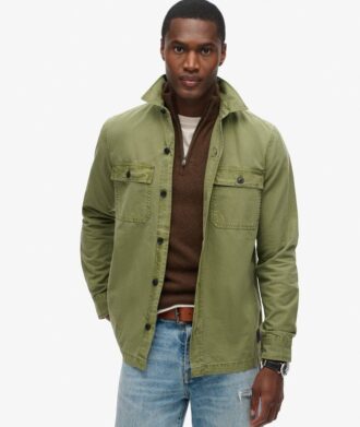 Camicia militare a maniche lunghe